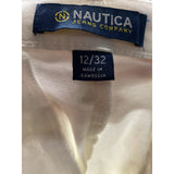 Nautica Women's White Ankle Pants Size 12