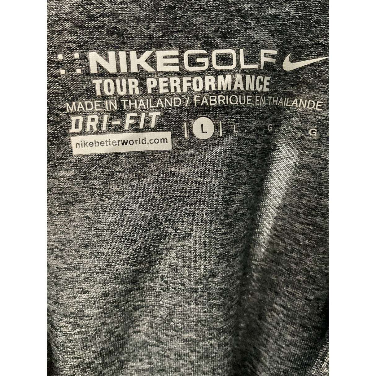 Nike Golf Men's Polo Shirt in Gray