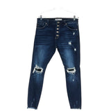 Kancan Blue Ripped Denim Jeans - Size 30