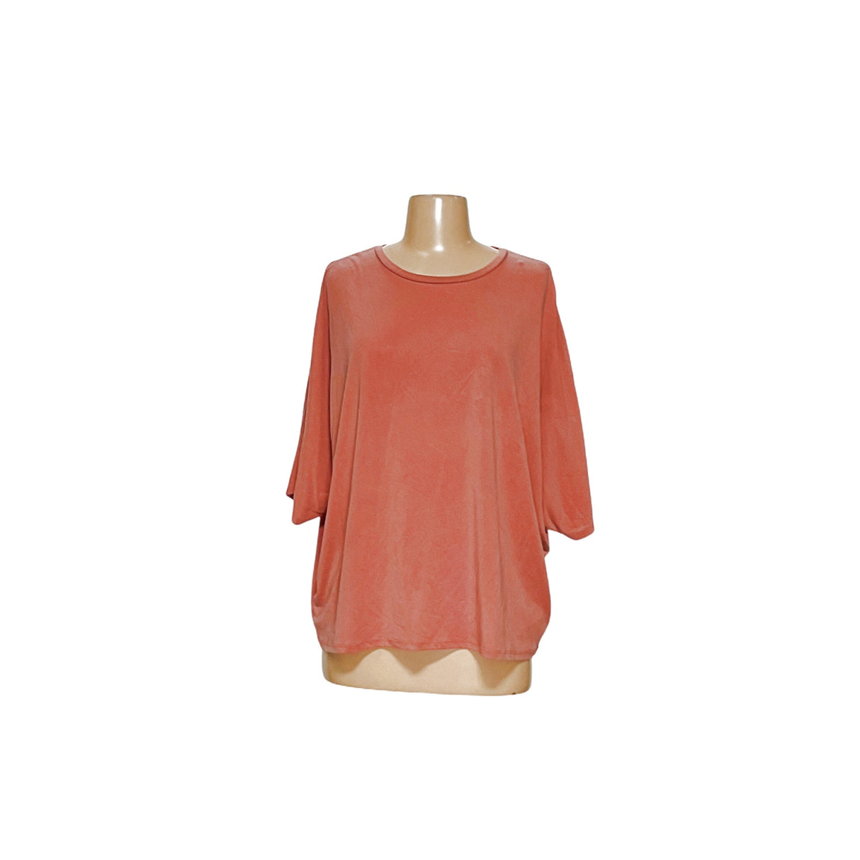 Express Pink Modal Knit Blouse - Women's L