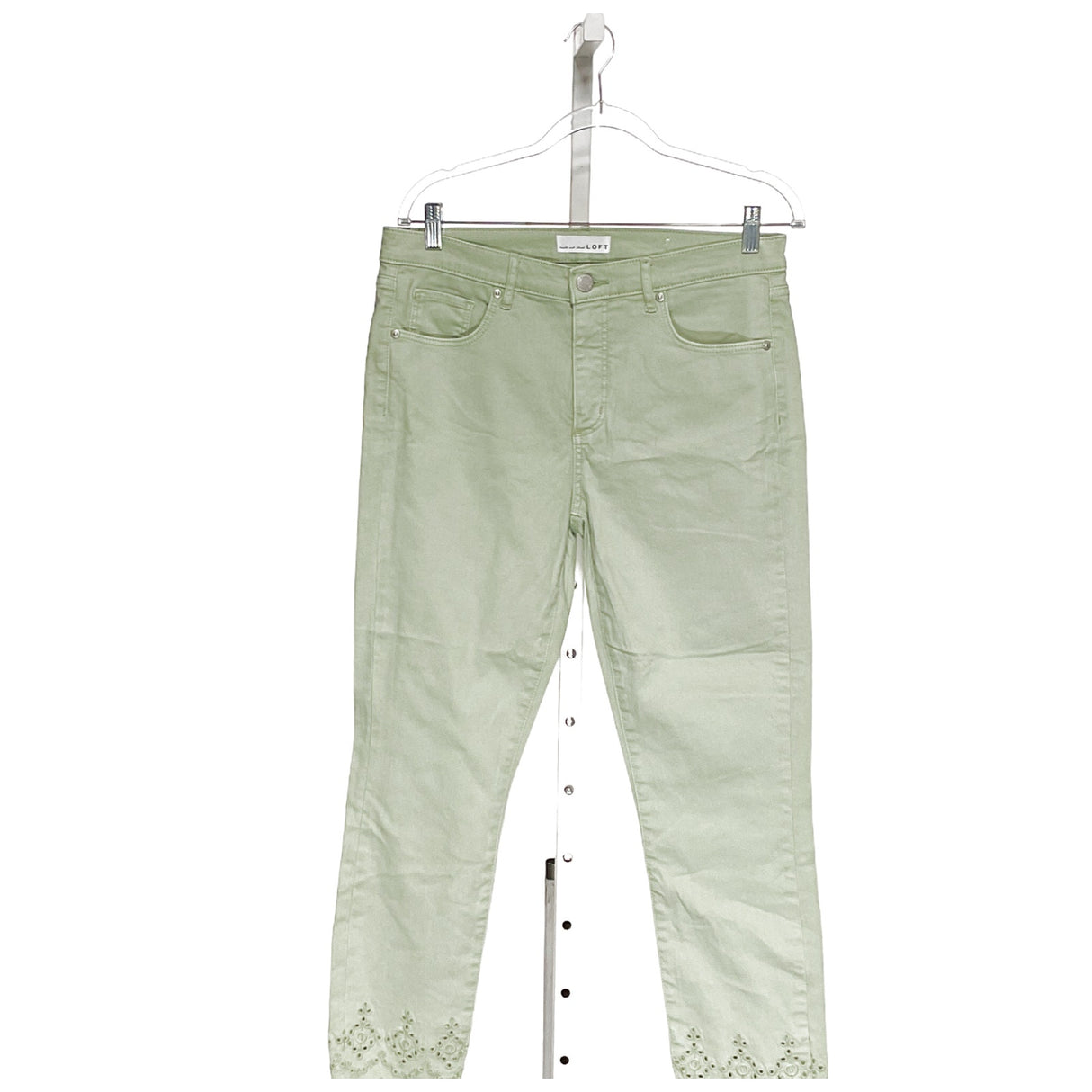 LOFT Green Slim Pocket Jeans - Size 8