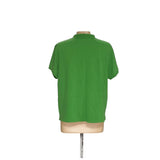 J. CREW Men's Green Polo XL