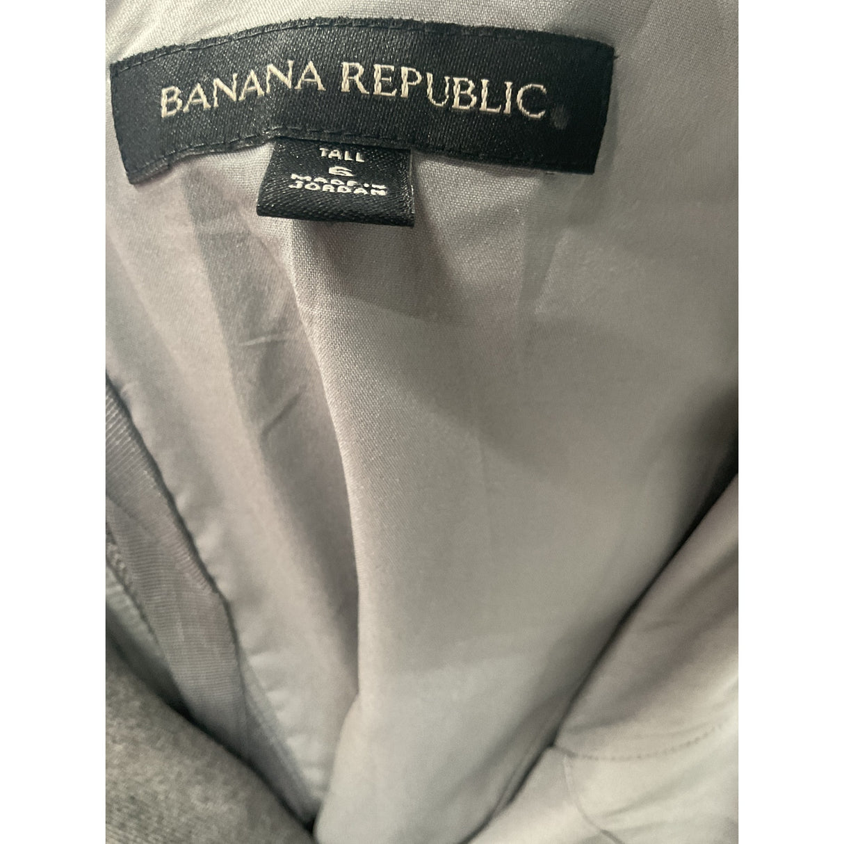 Banana Republic Gray Shift Dress Size 6