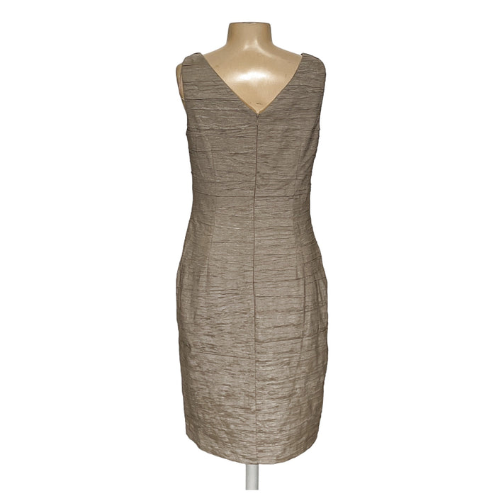 Jessica Howard Beige A-Line Dress, Size 14