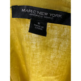 MARC NEW YORK Yellow Linen Blazer Size S