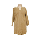 Susan Graver Beige Sparkly Cardigan (1X)