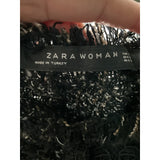 ZARA Black Cotton Blouse XS