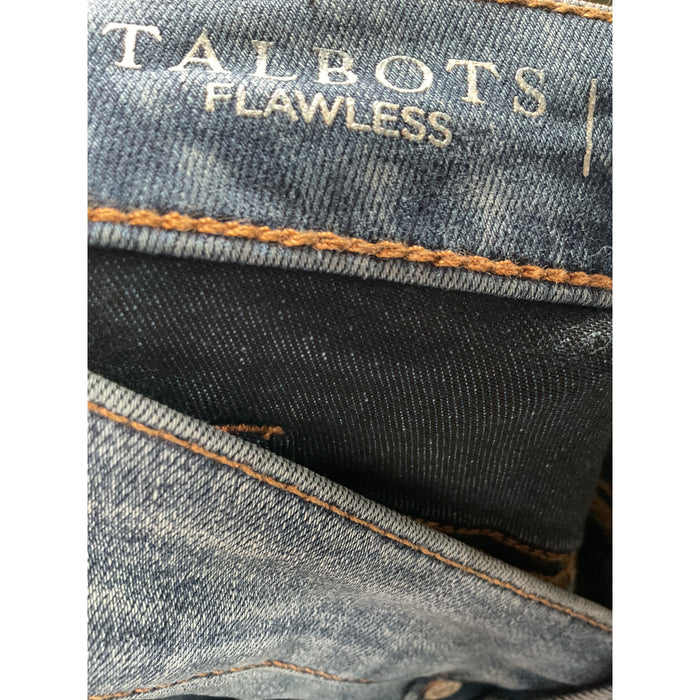 Talbots Blue Ankle Jeans - Size 14