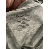 Calvin Klein Men's Cotton Gray T-Shirt - Size L