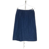 Pendleton Blue Wool A-Line Skirt