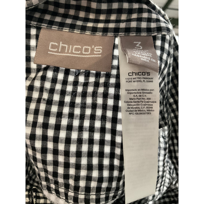 Chico's Multicolor Button-Up Shirt