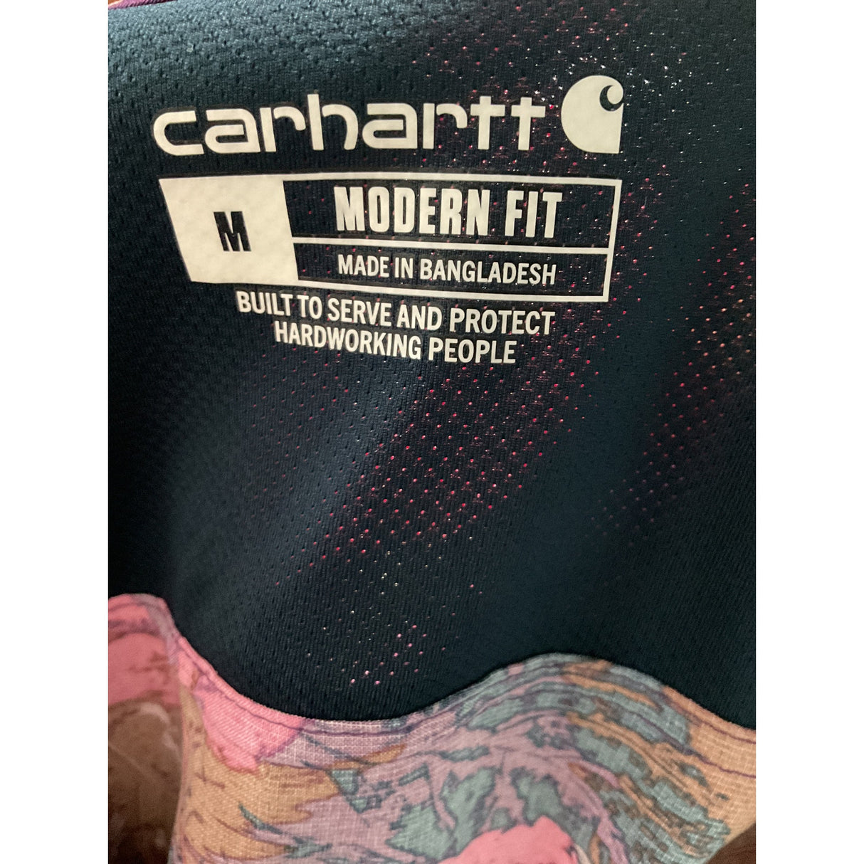 Carhartt Women's Multicolor Polyester Blouse - Size M