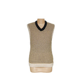 ZARA Yellow Knit Vest, Men's XS