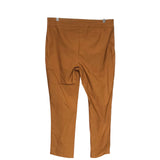 Chico's Women's Brown Canvas Straight Pants 3R