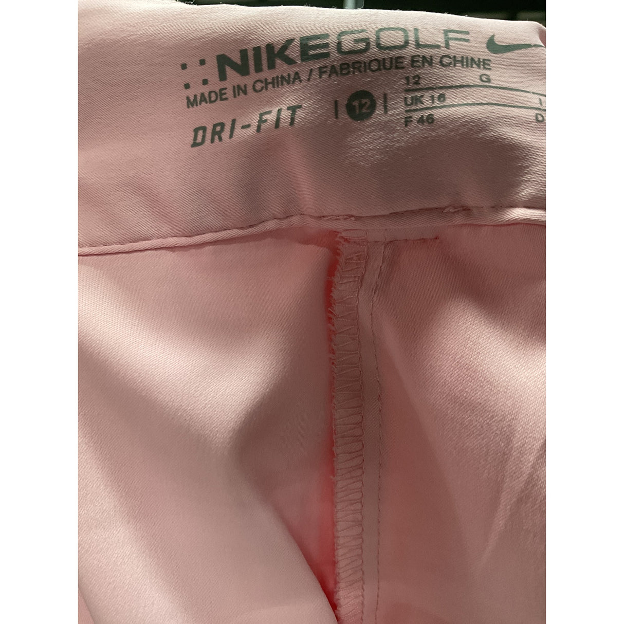 Nike Golf Women's Pink Mini Skirt Size 12