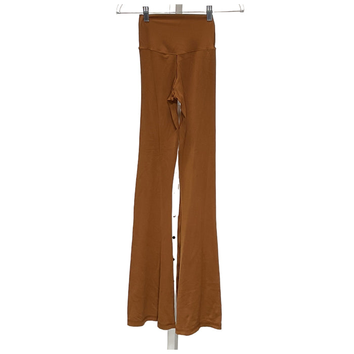 Aerie Brown Ankle Activewear Pants, Size SP