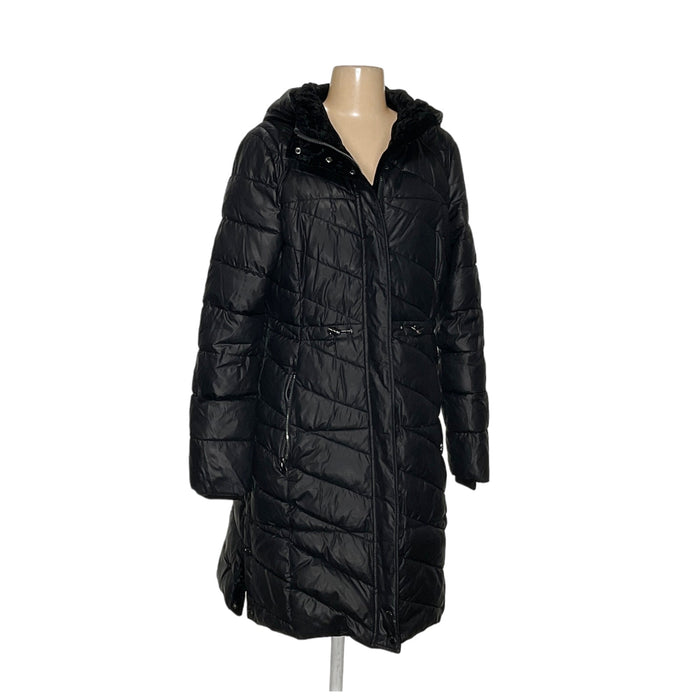 MARC NEW YORK Black Puffer Jacket - Women's M