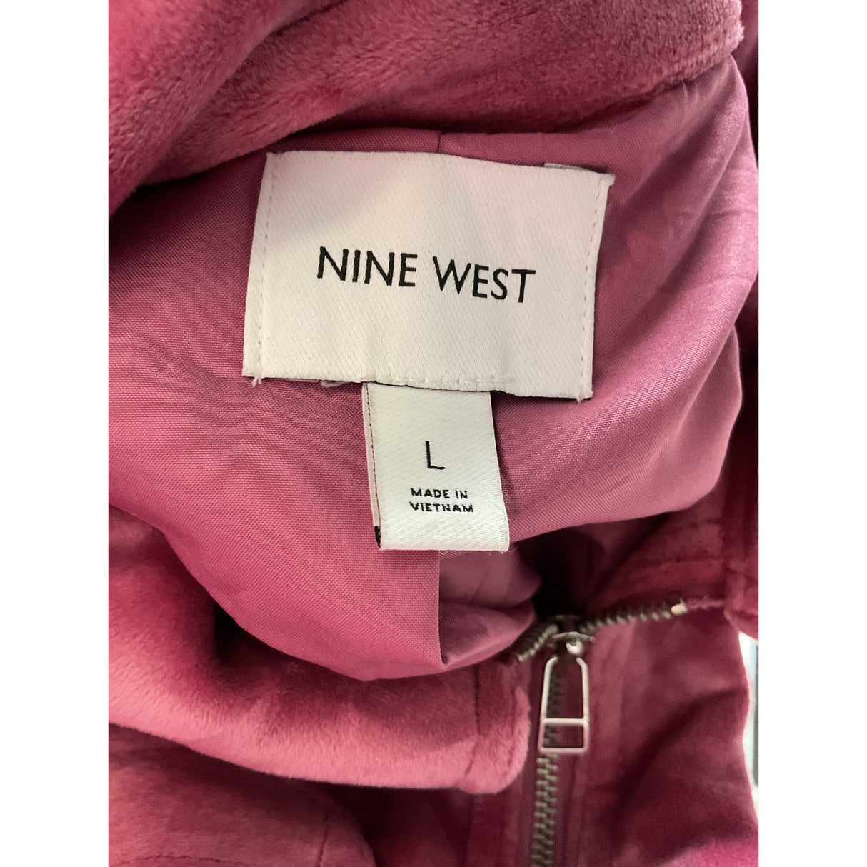 Nine West Pink Cotton Jacket - Size L