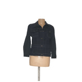 Ann Taylor Blue Cotton Jacket - Women's L