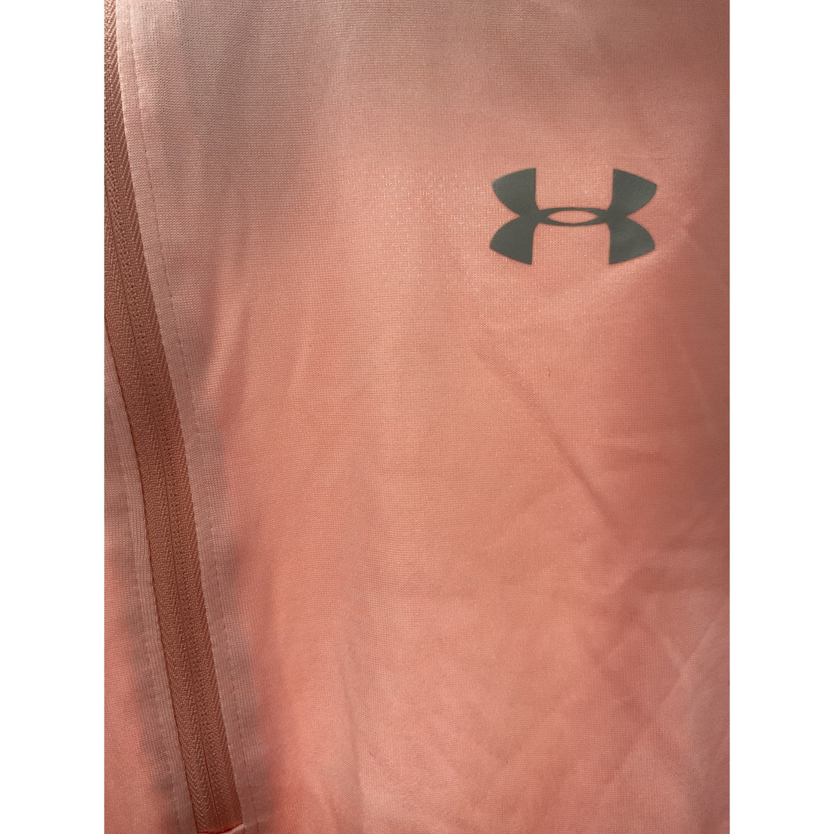 Under Armour Women's Orange Henley Sweatshirt