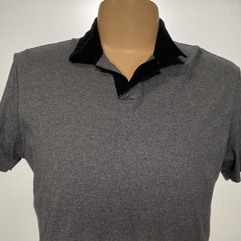 Banana Republic Men's Gray Polo, L