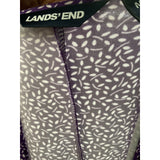 Lands' End Women's Purple Midi Shift Dress