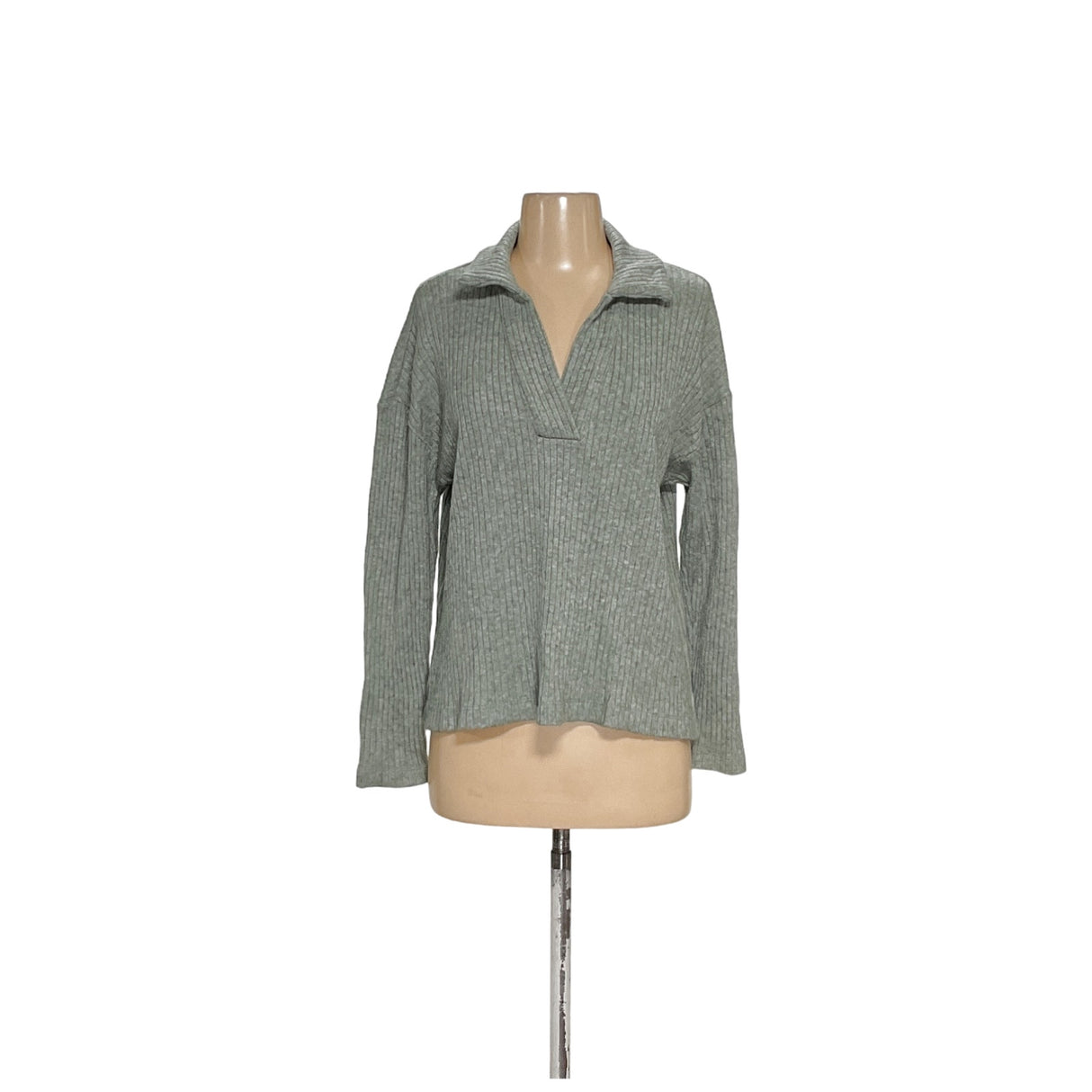 LOFT Green Pullover Sweater M