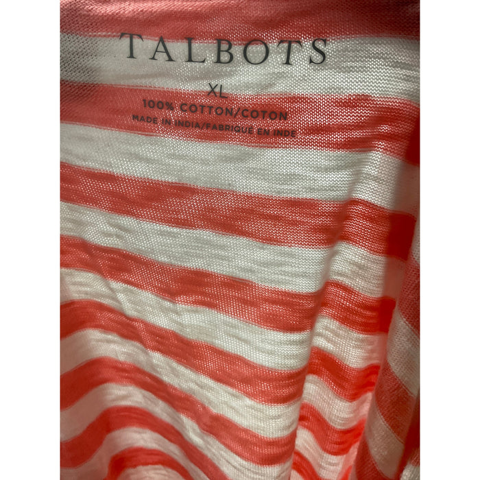 Talbots Multicolor XL Cotton Blouse