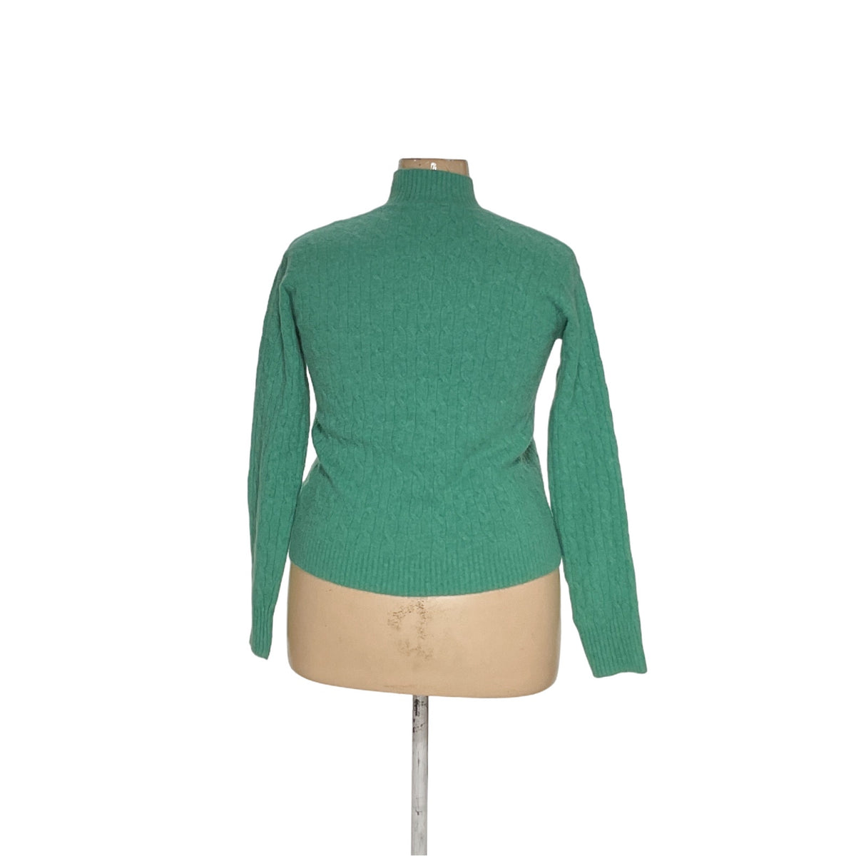 J. Crew Green Acrylic Sweater - Size L