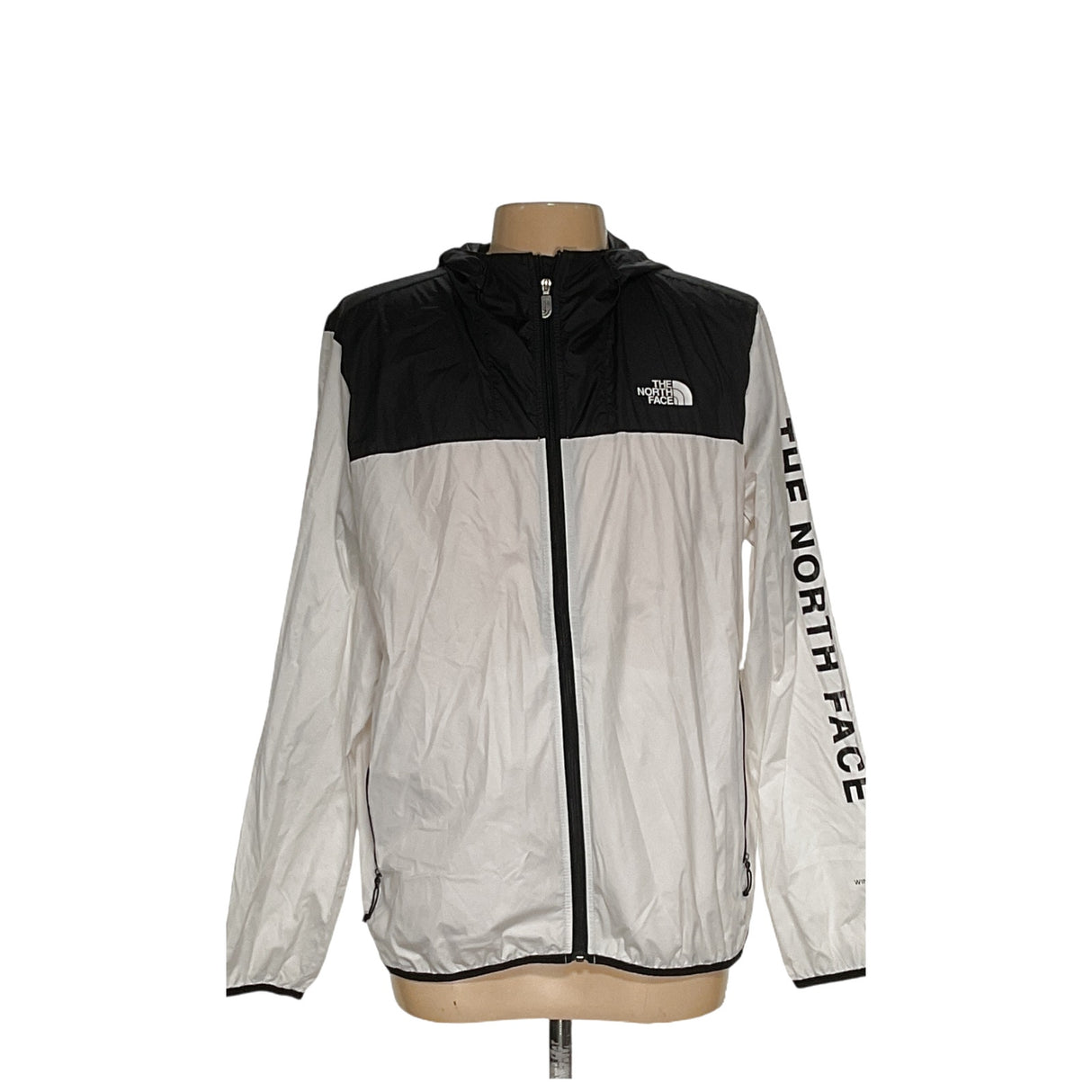 The North Face Men's White Windbreaker Jacket XL