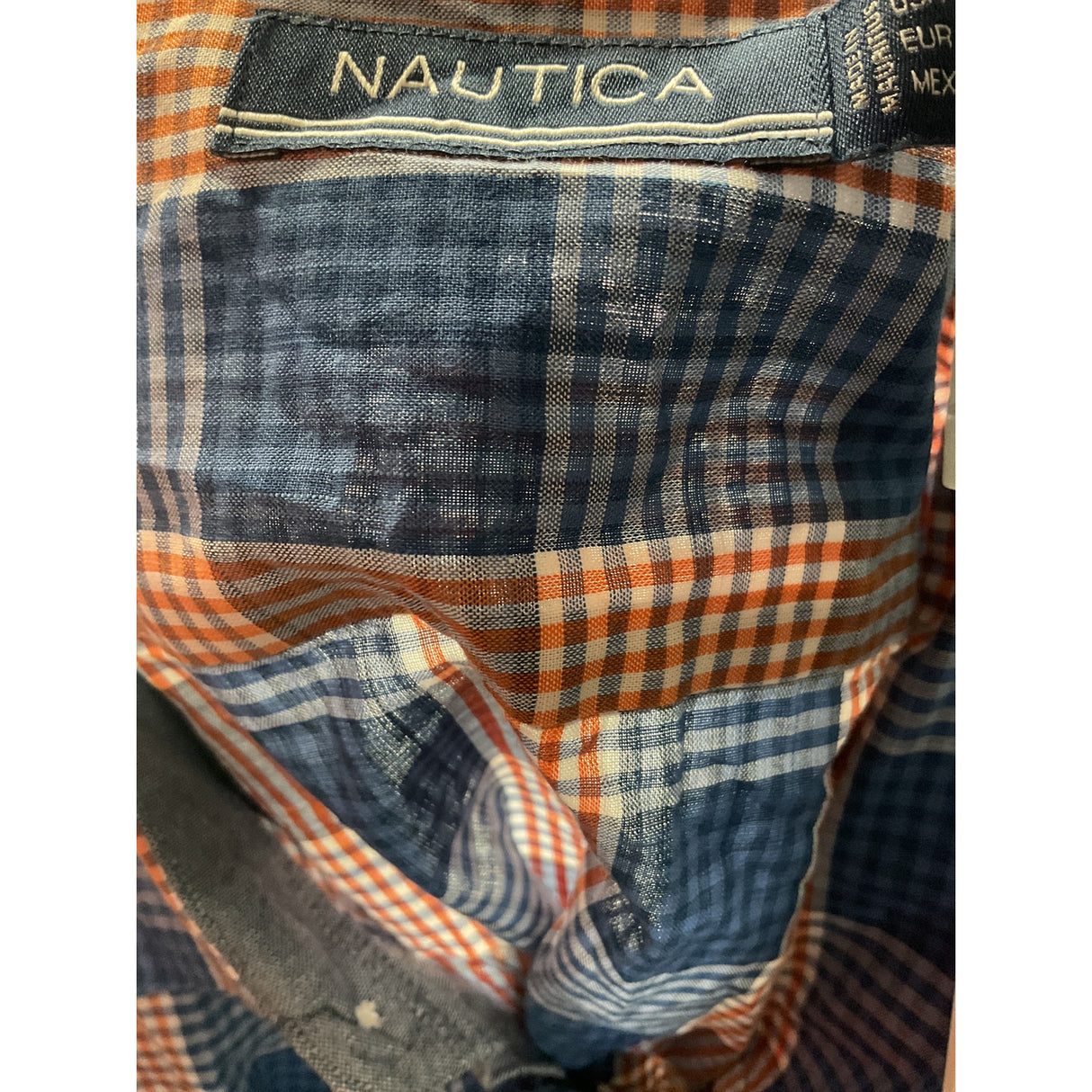 Nautica Men's Multicolor Button-Up Shirt XL