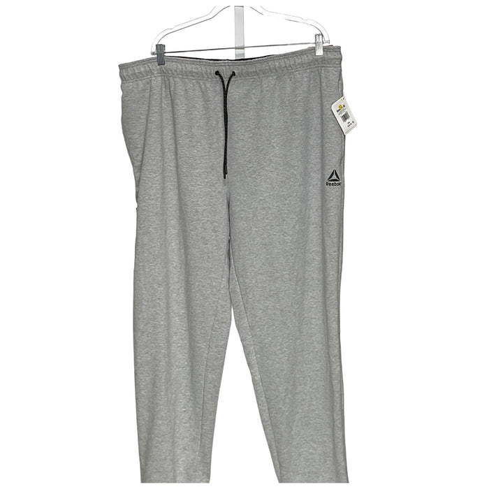 Reebok Gray 3XL Cotton Sweatpants