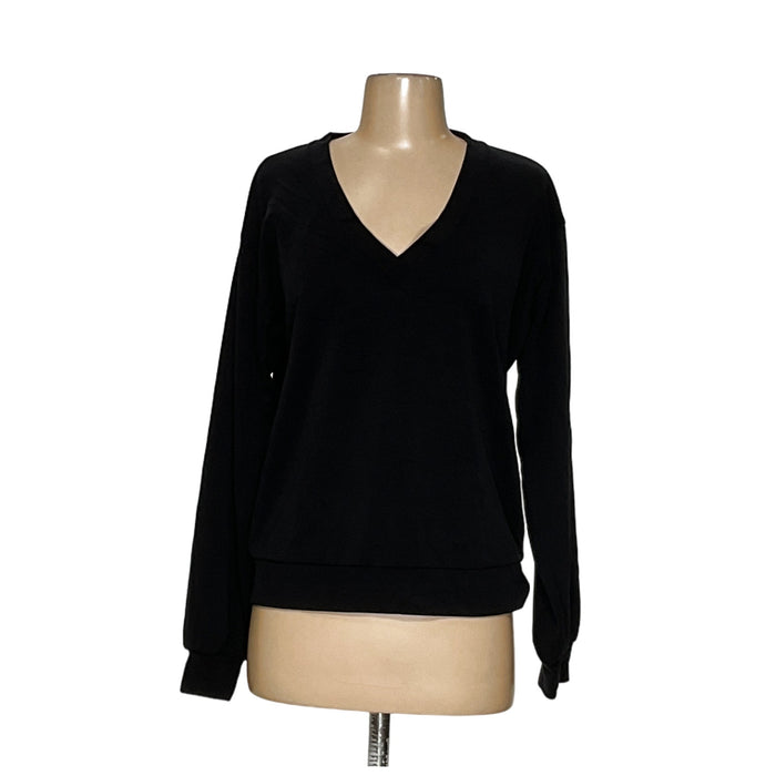 Athleta Black Pullover Sweater - Size S