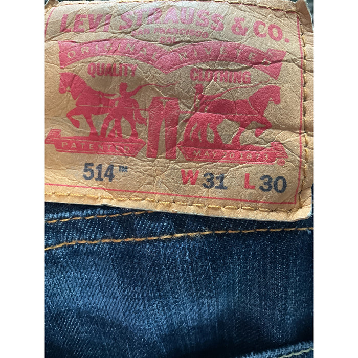 Levi's Blue Jeans 31x30 Ankle Men's/Women's