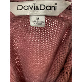 Davi & Dani Pink Pullover Sweater