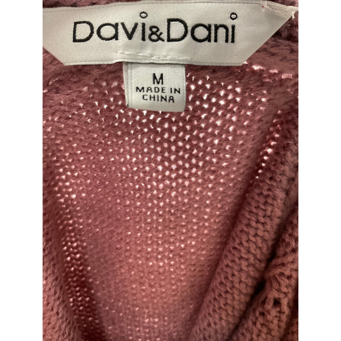 Davi & Dani Pink Pullover Sweater