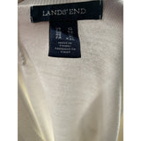 Lands' End Women's White XL Blouse