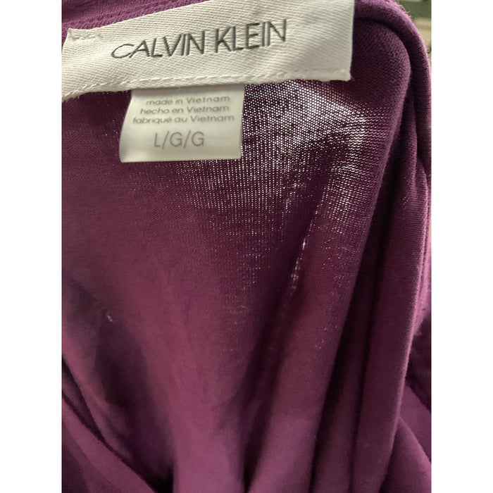 Calvin Klein Purple Shift Dress