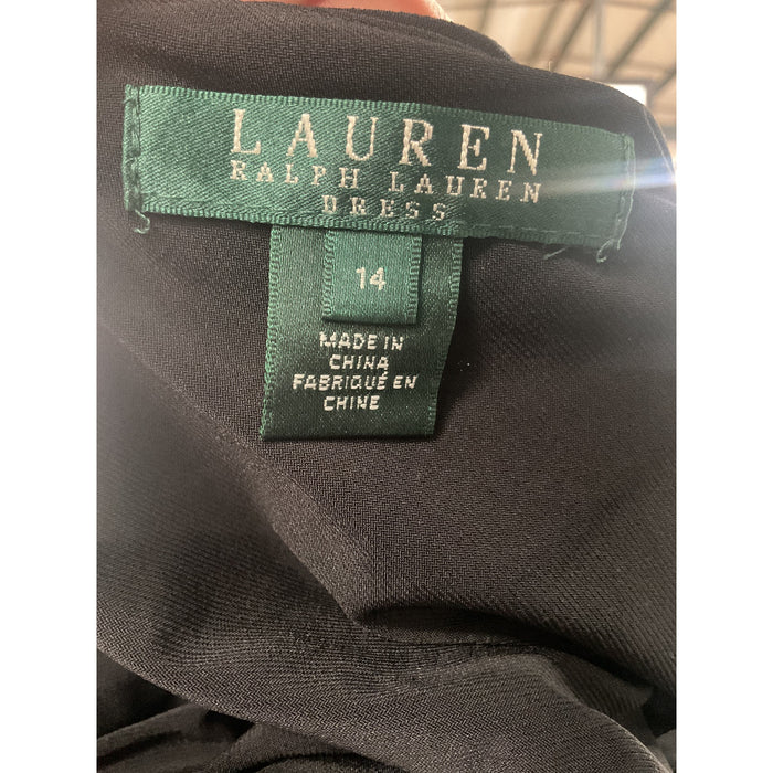 Lauren by Ralph Lauren Black Shift Dress