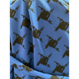 Blue Liz Claiborne Wrap Dress - Size L