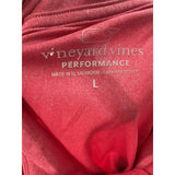 Men's Pink Vineyard Vines Activewear Top