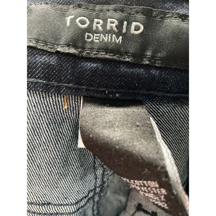 Torrid Blue Ankle Jeans - Size 14R