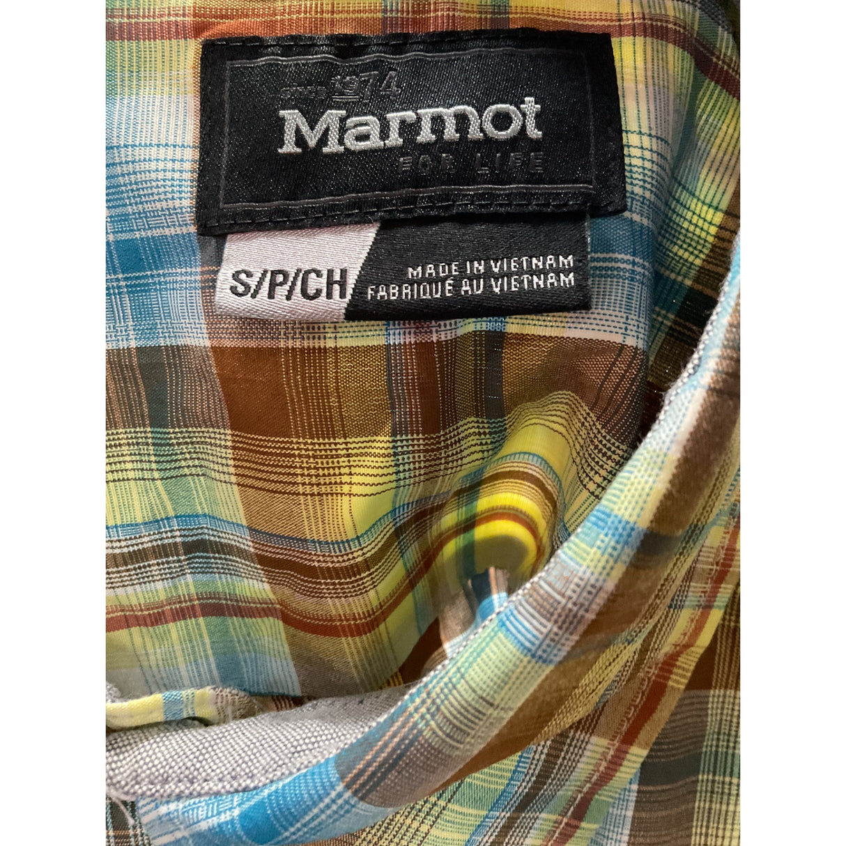 Marmot Multicolor Short Sleeve Button-Up Shirt