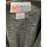 Lularoe Gray Blouse - Women's L