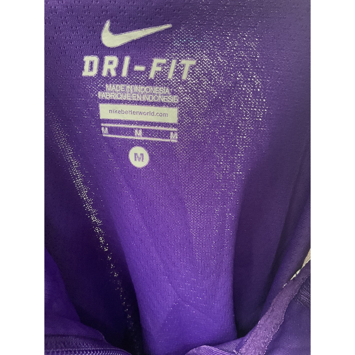 Nike Women's Purple Hoodie - Size M