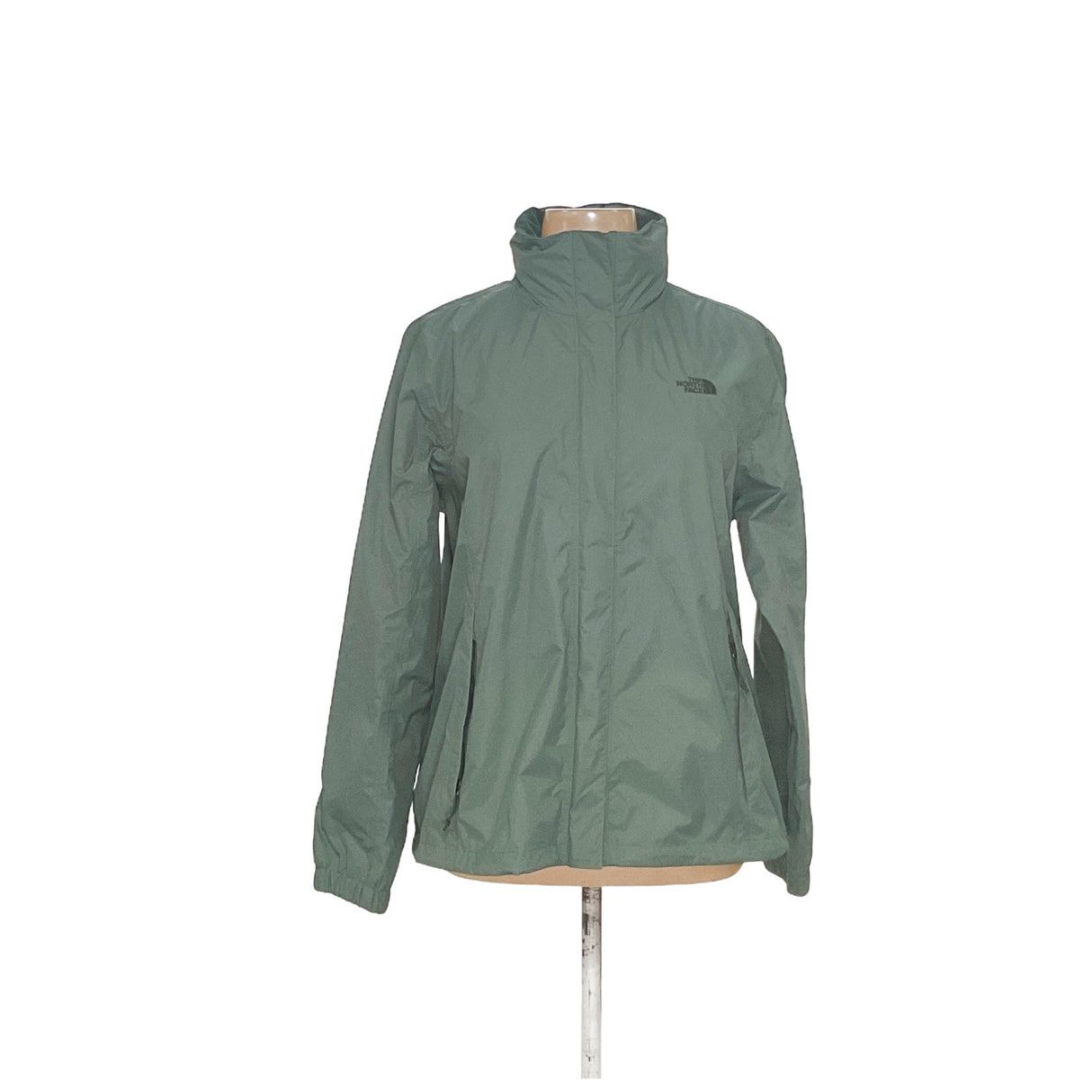 The North Face Green Rain Coat - Women's M