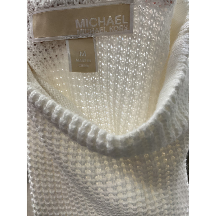 MICHAEL Kors White Pullover Sweater