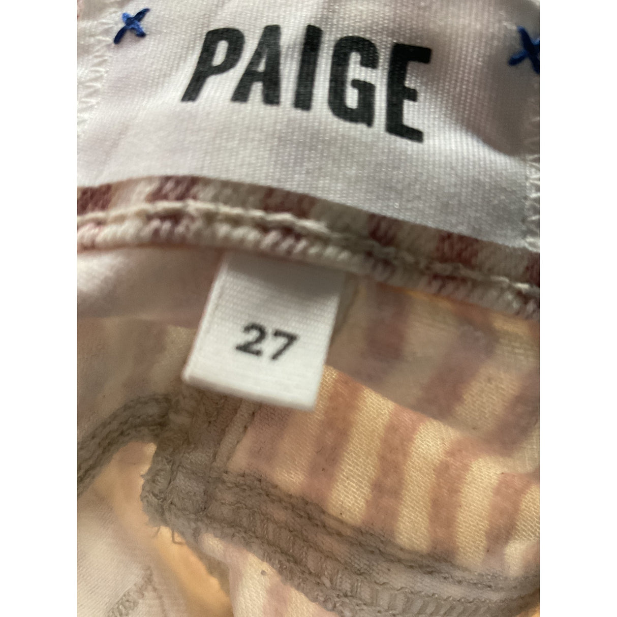 Paige Multicolor Mini Skirt Size 27