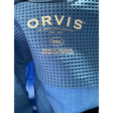 Orvis Blue Men's Short Sleeve Button-Up