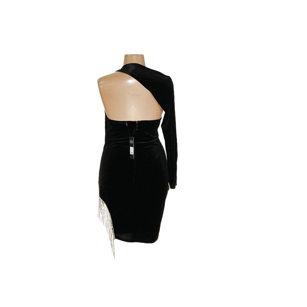 Fashion Nova Black Sheath Dress - Size 1X